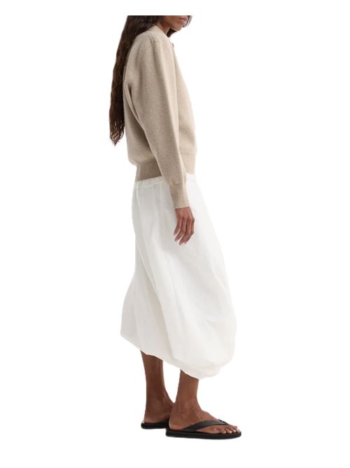 wool cashmere polo | stone melange Róhe | 819-23-302060_581 STONE MELANGE